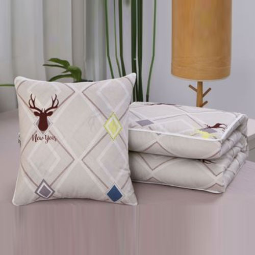 Coperta per cuscino per coperta in poliestere con stampa tessile