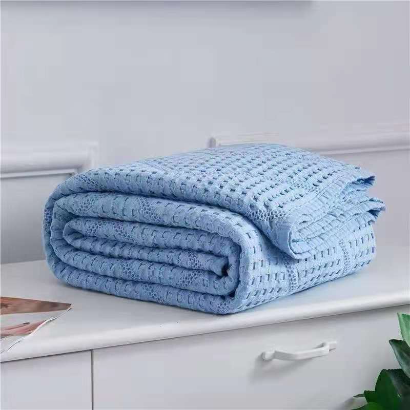 Asciugamano in maglia di colore puro, morbido asciugamano in poliestere