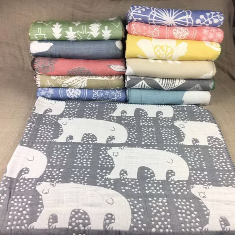 Coperta asciugamano stampa tessuto di cotone giapponese